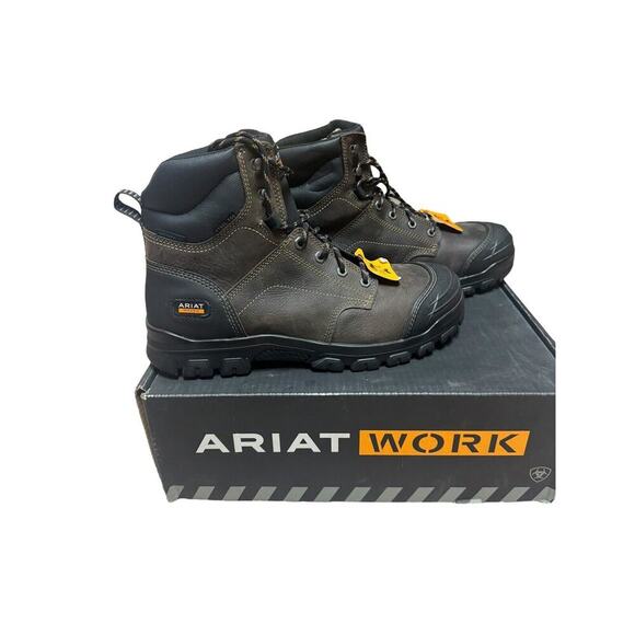 Ariat Men's Waterproof Steel Toe EH Oil/Slip Resistant Work Boot 10034673 Sz 13D